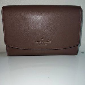 Kate Spade Carson Convertible Crossbody Dark Pink/Purple